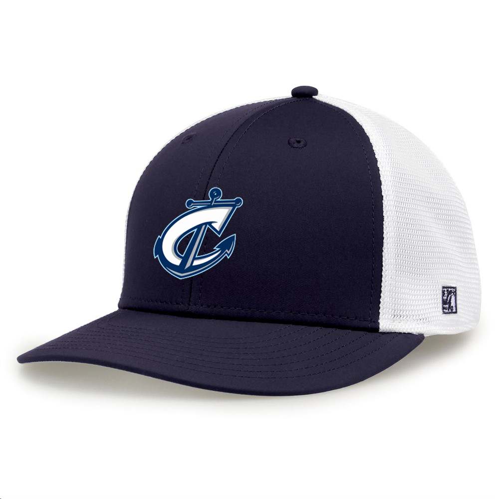Coral Springs Clippers Snapback Hat Navy / White
