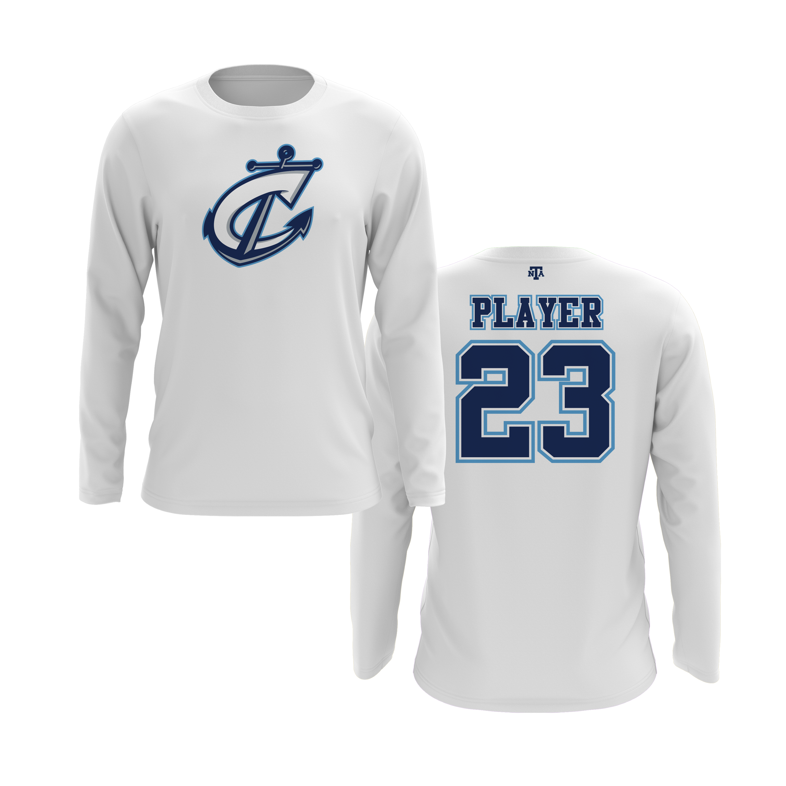 Coral Springs Clippers Long Sleeve Shirt V1
