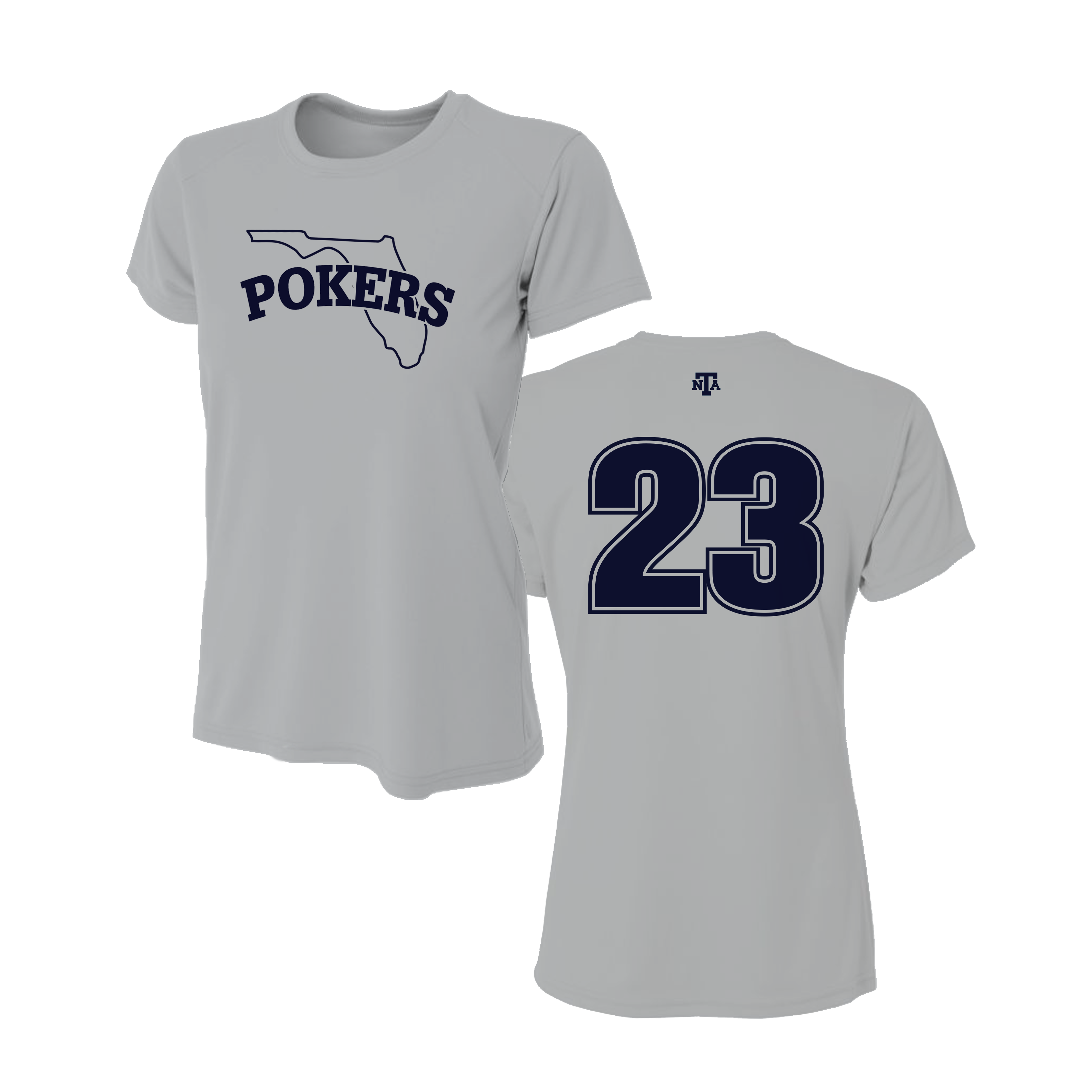 Original Florida Pokers Women's Short Sleeve Shirt V1