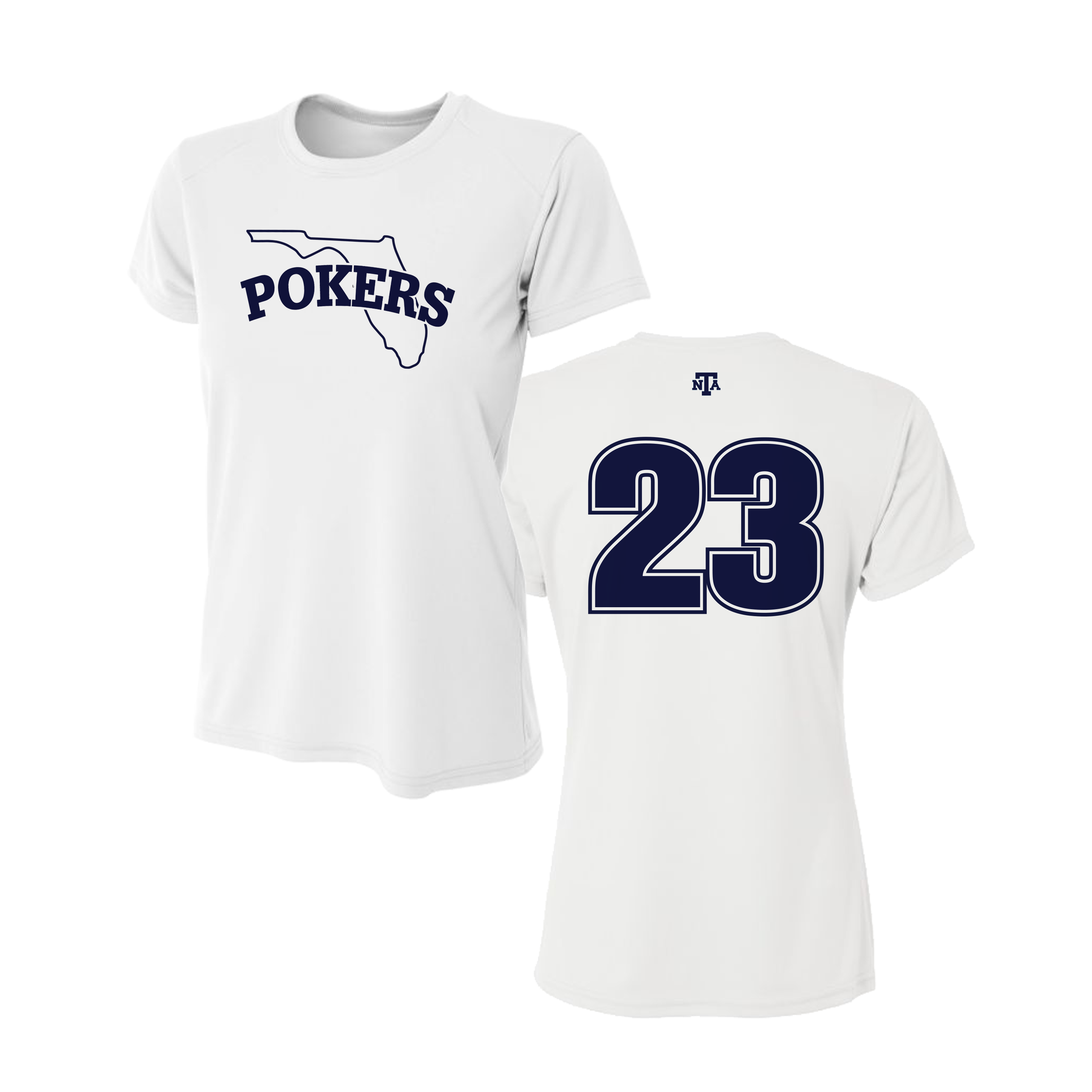 Original Florida Pokers Women's Short Sleeve Shirt V1