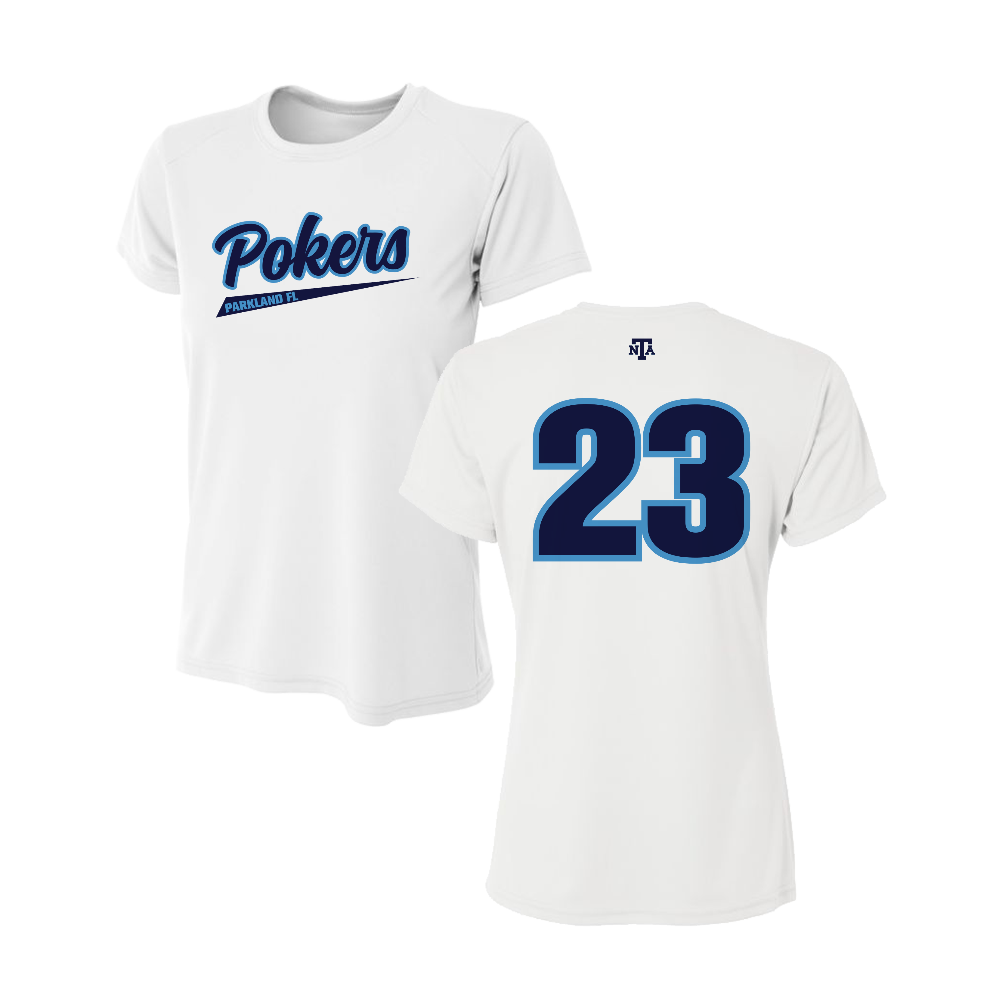 Original Florida Pokers Women's Short Sleeve Shirt V3 PARKLAND