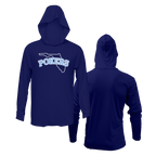 Original Florida Pokers Lightweight Hoodie Navy DTF