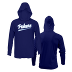 Original Florida Pokers Lightweight Hoodie Navy DTF