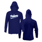 Original Florida Pokers Lightweight Hoodie Navy DTF