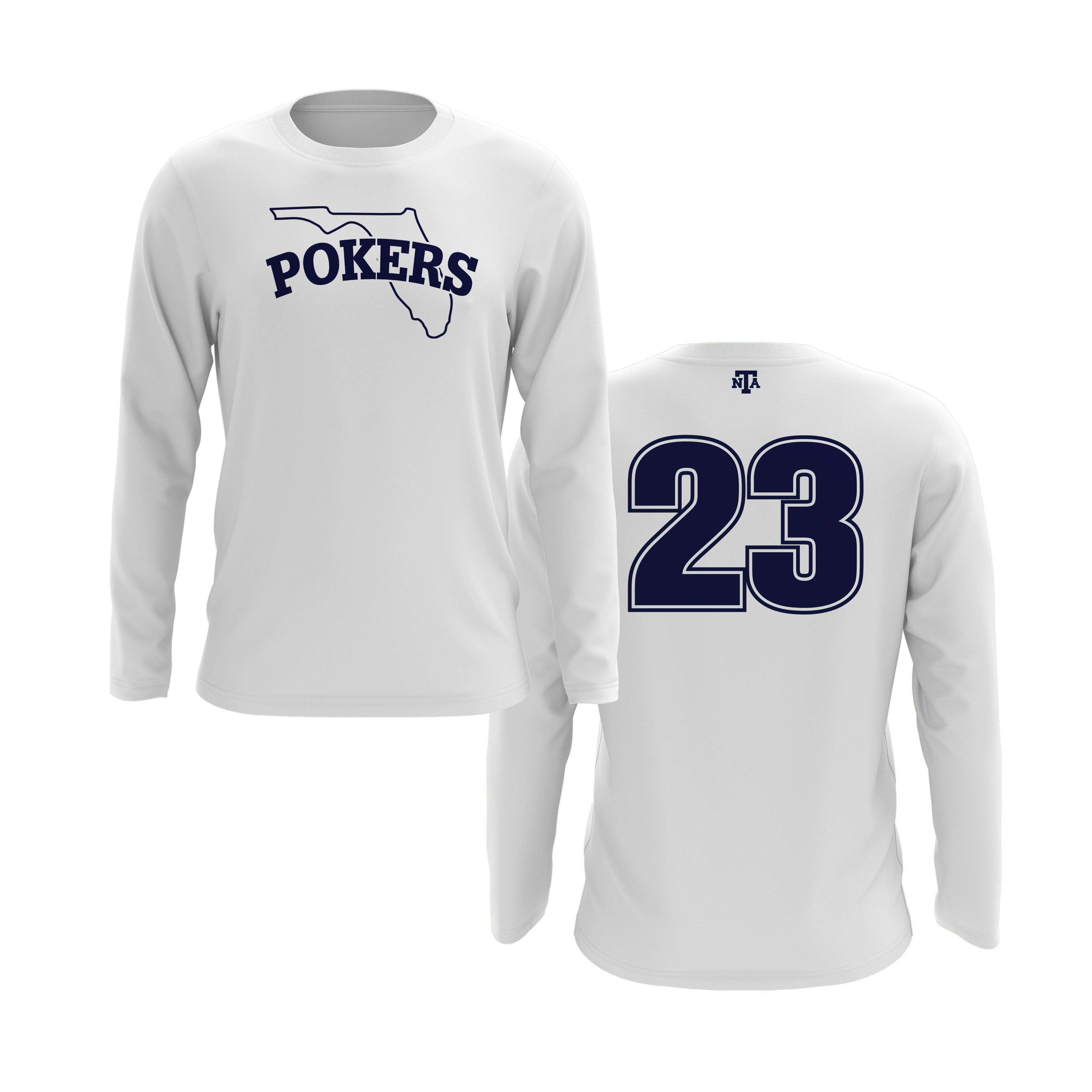 Original Florida Pokers Long Sleeve Shirt V1