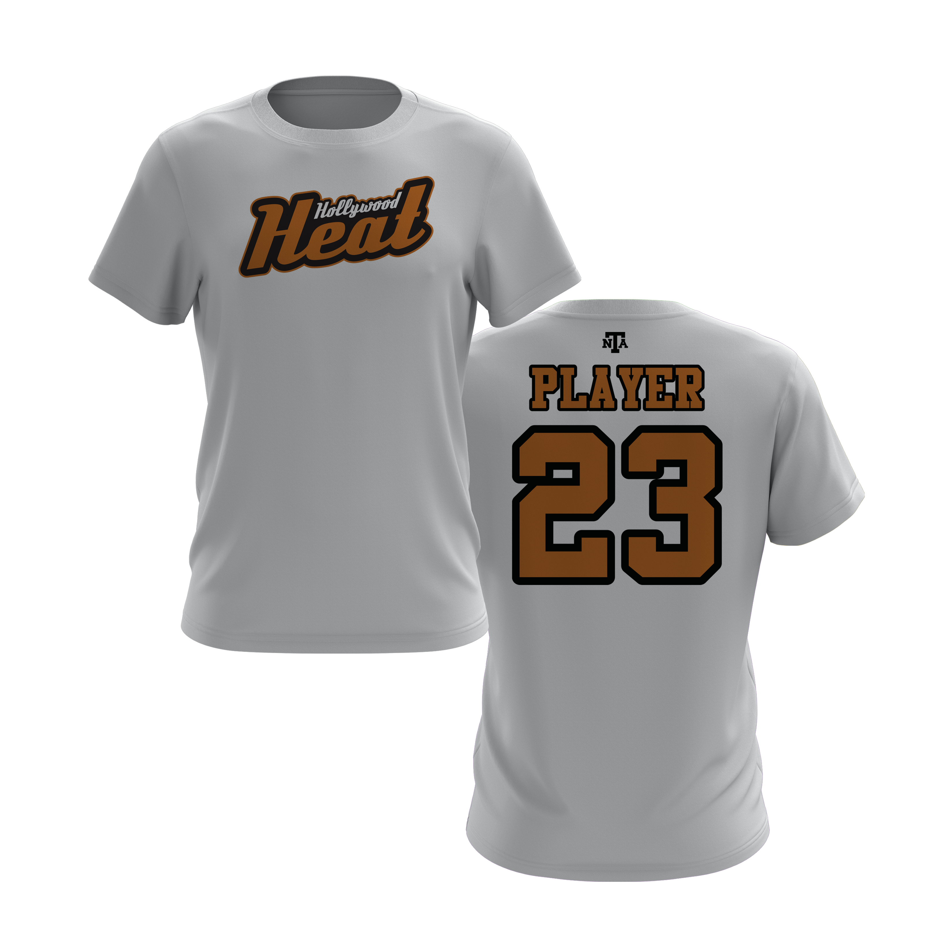 Hollywood Heat Short Sleeve White Shirt V1