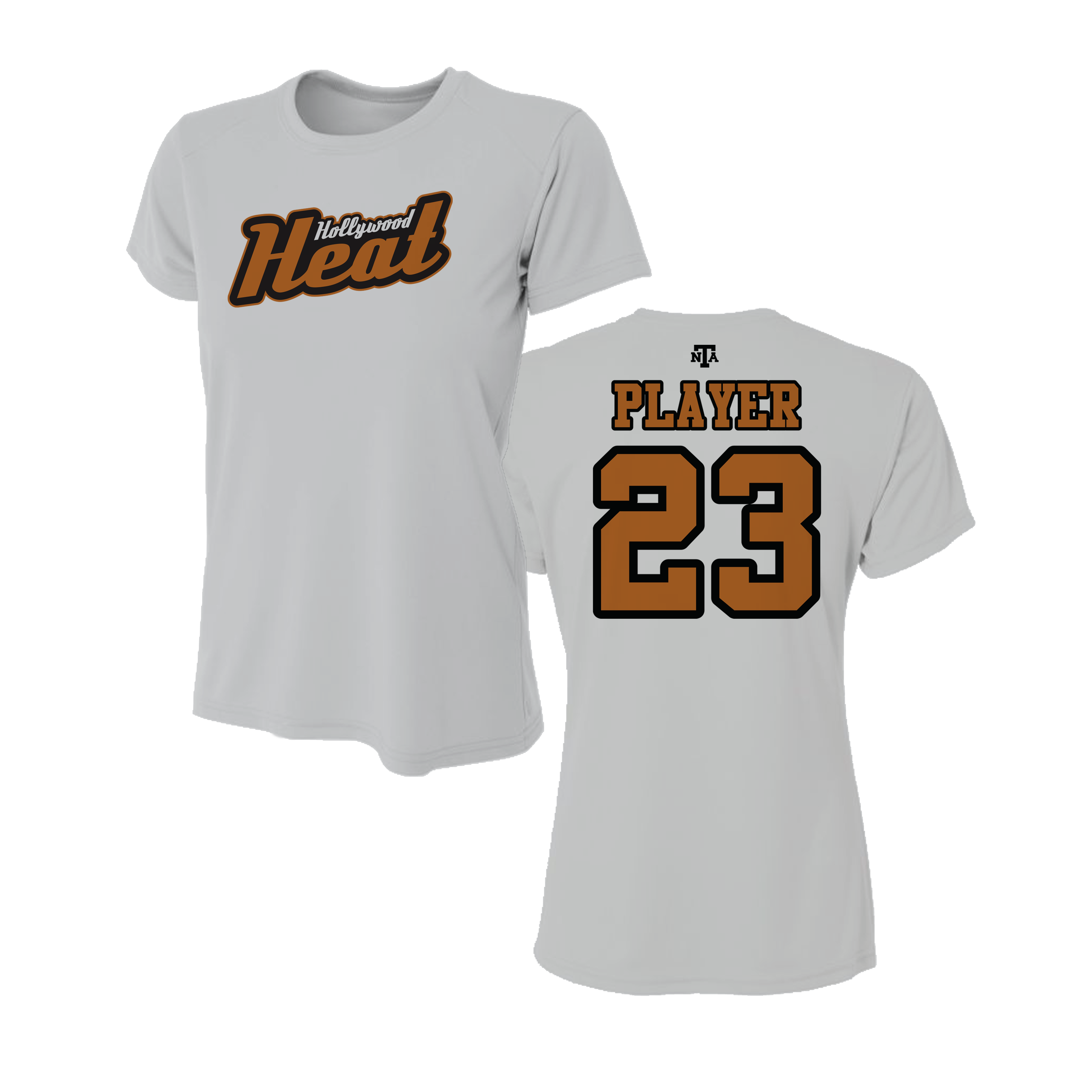 Hollywood Heat Women's Short Sleeve Shirt V1