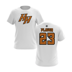 Hollywood Heat Short Sleeve White Shirt V2