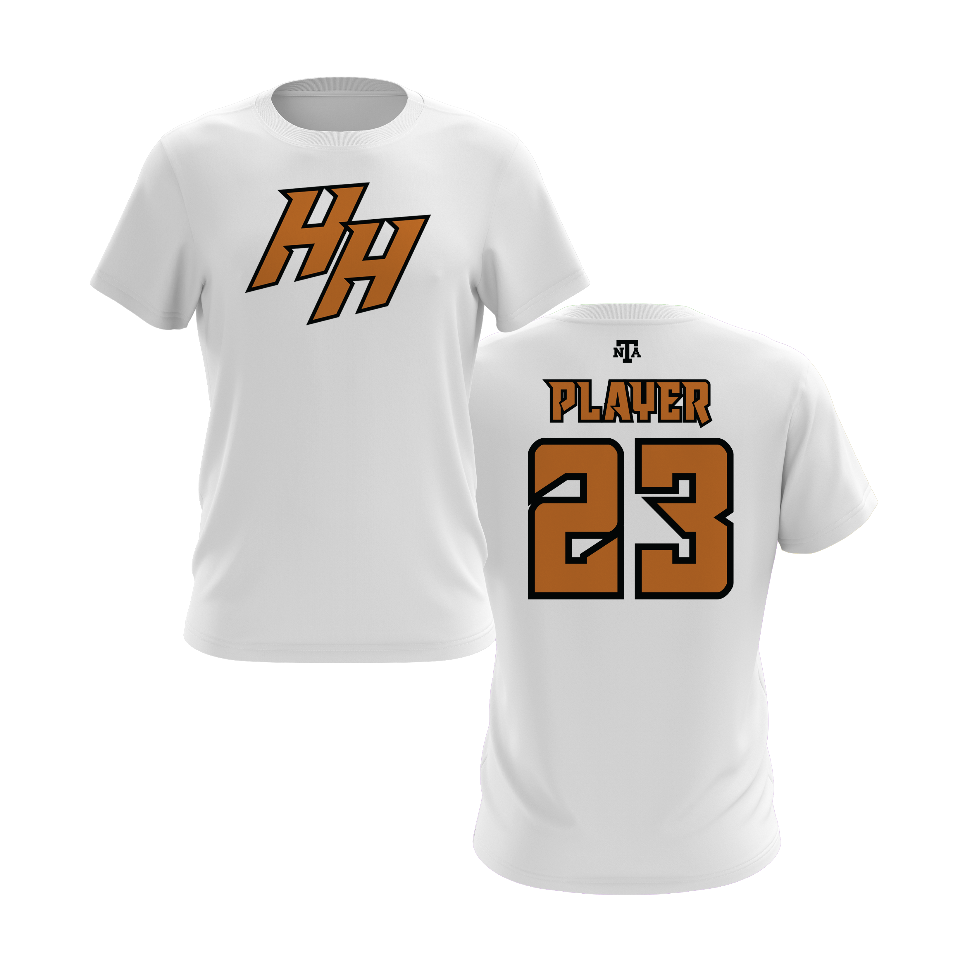 Hollywood Heat Short Sleeve White Shirt V2