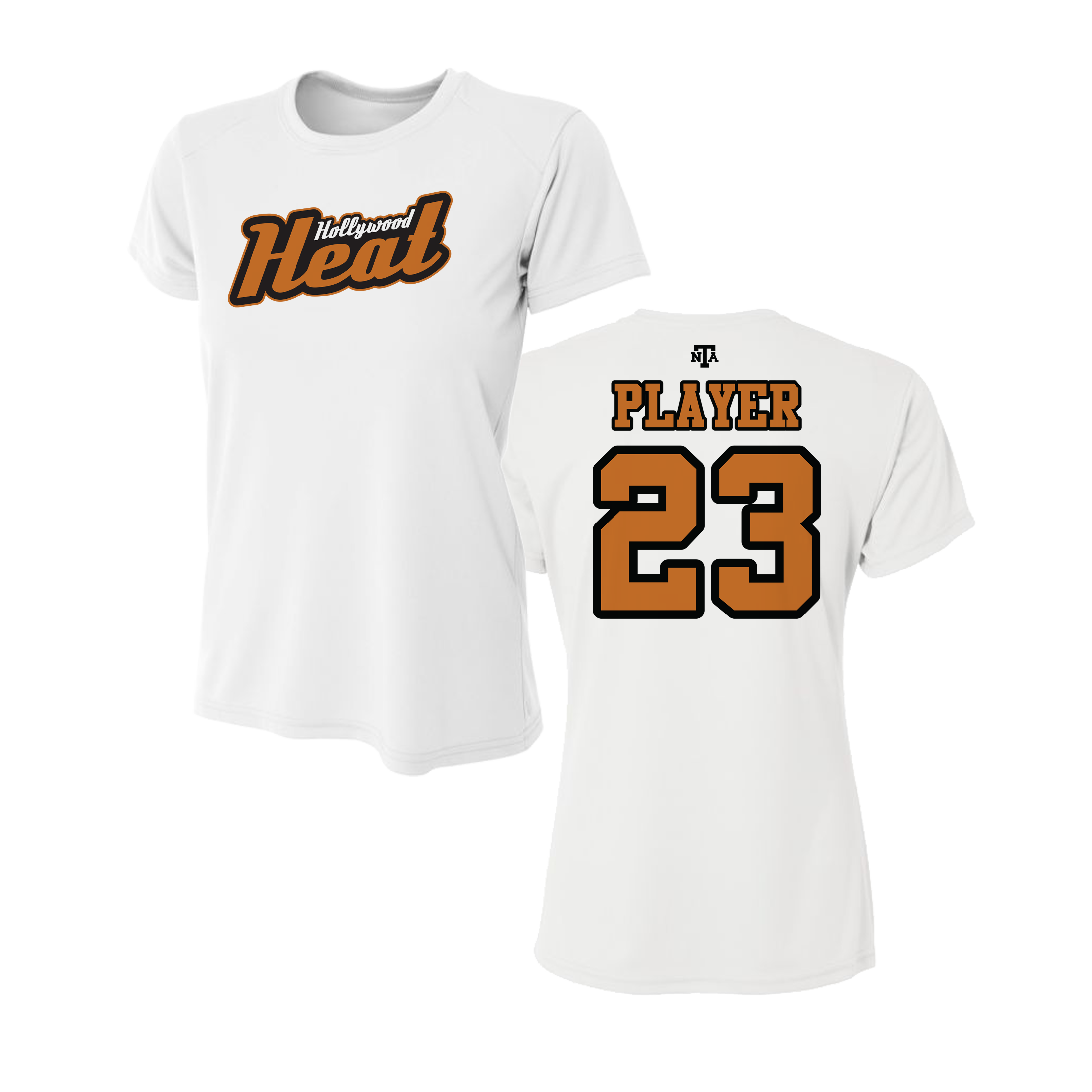 Hollywood Heat Women's Short Sleeve Shirt V1
