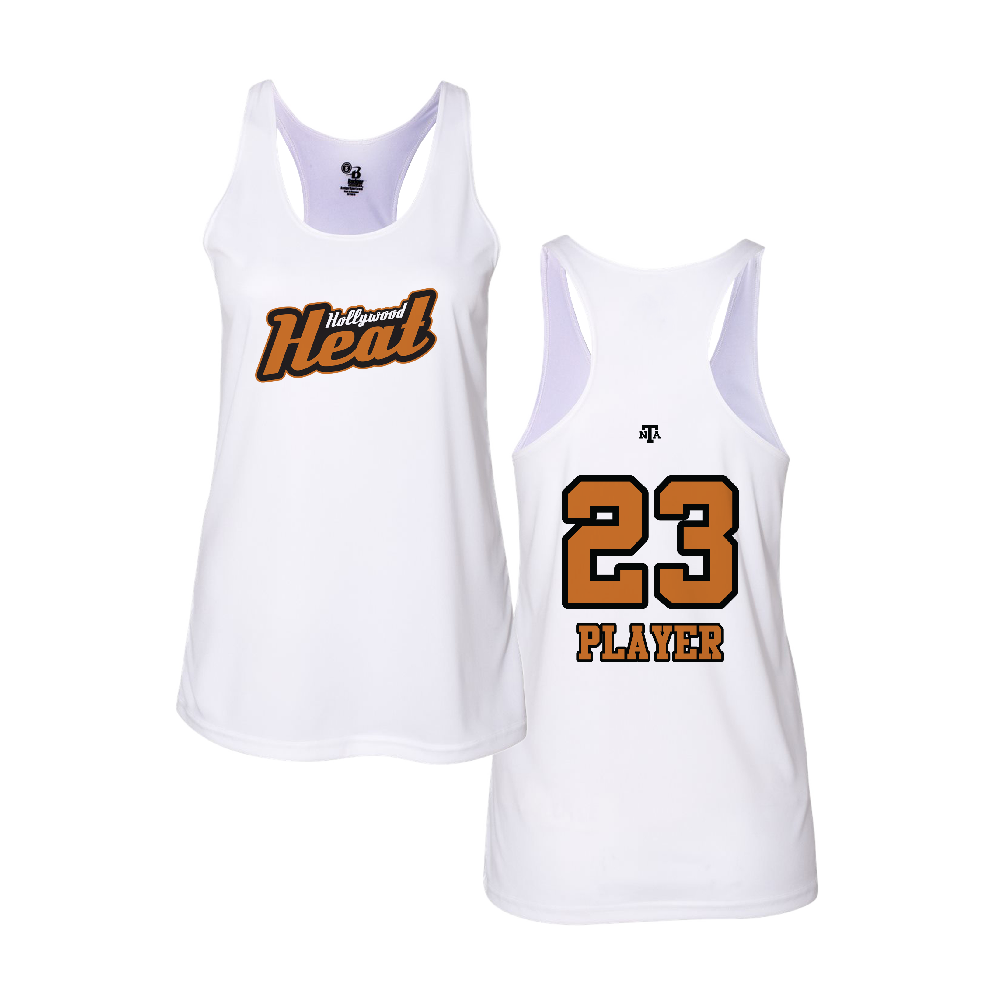 Hollywood Heat White Women's Tank Top V1