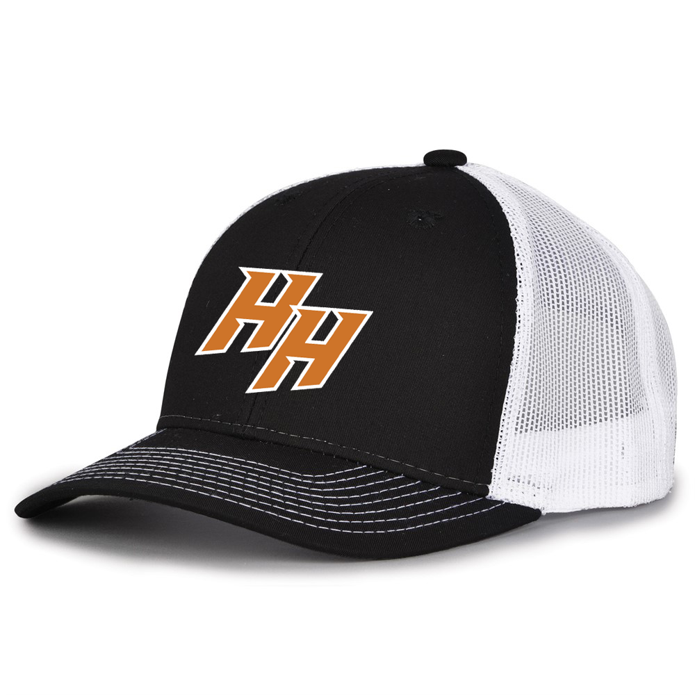 Hollywood Heat Snapback Hat Black / White