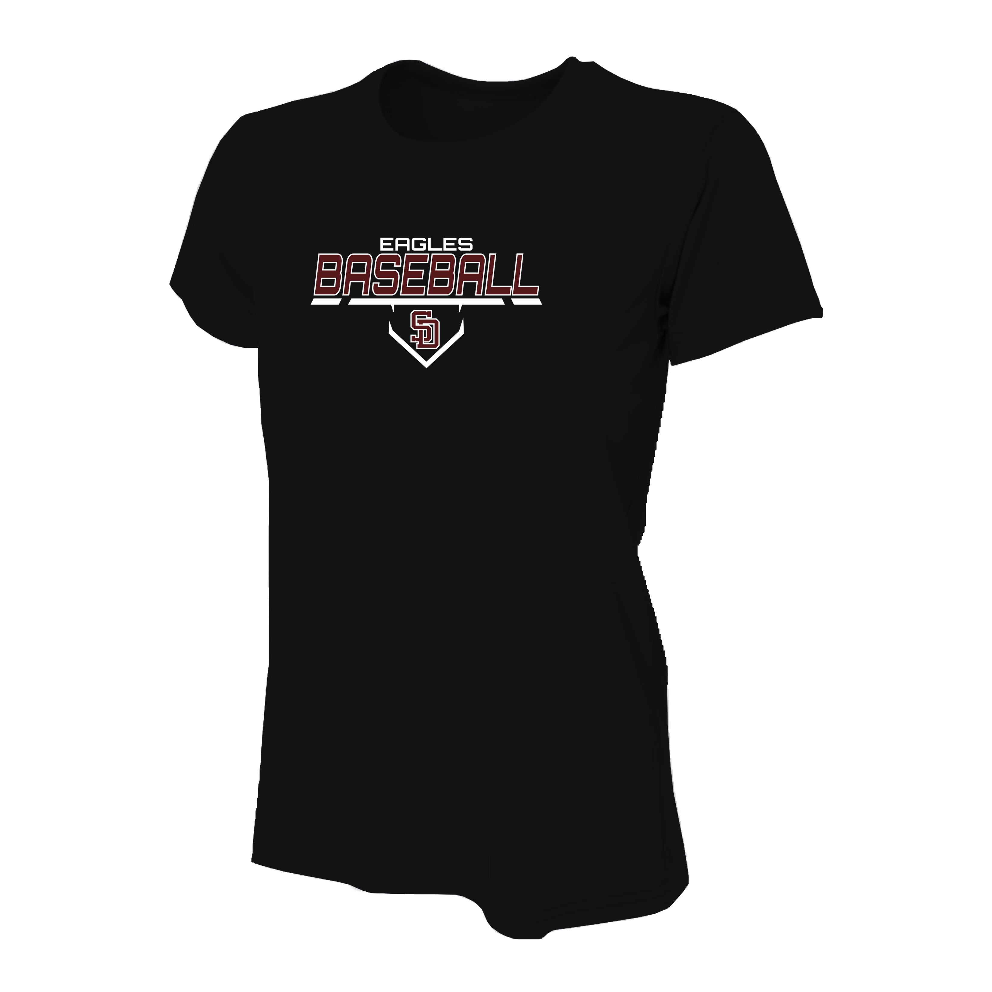 Stoneman Douglas Eagles Baseball Logo Women's Shirt V2