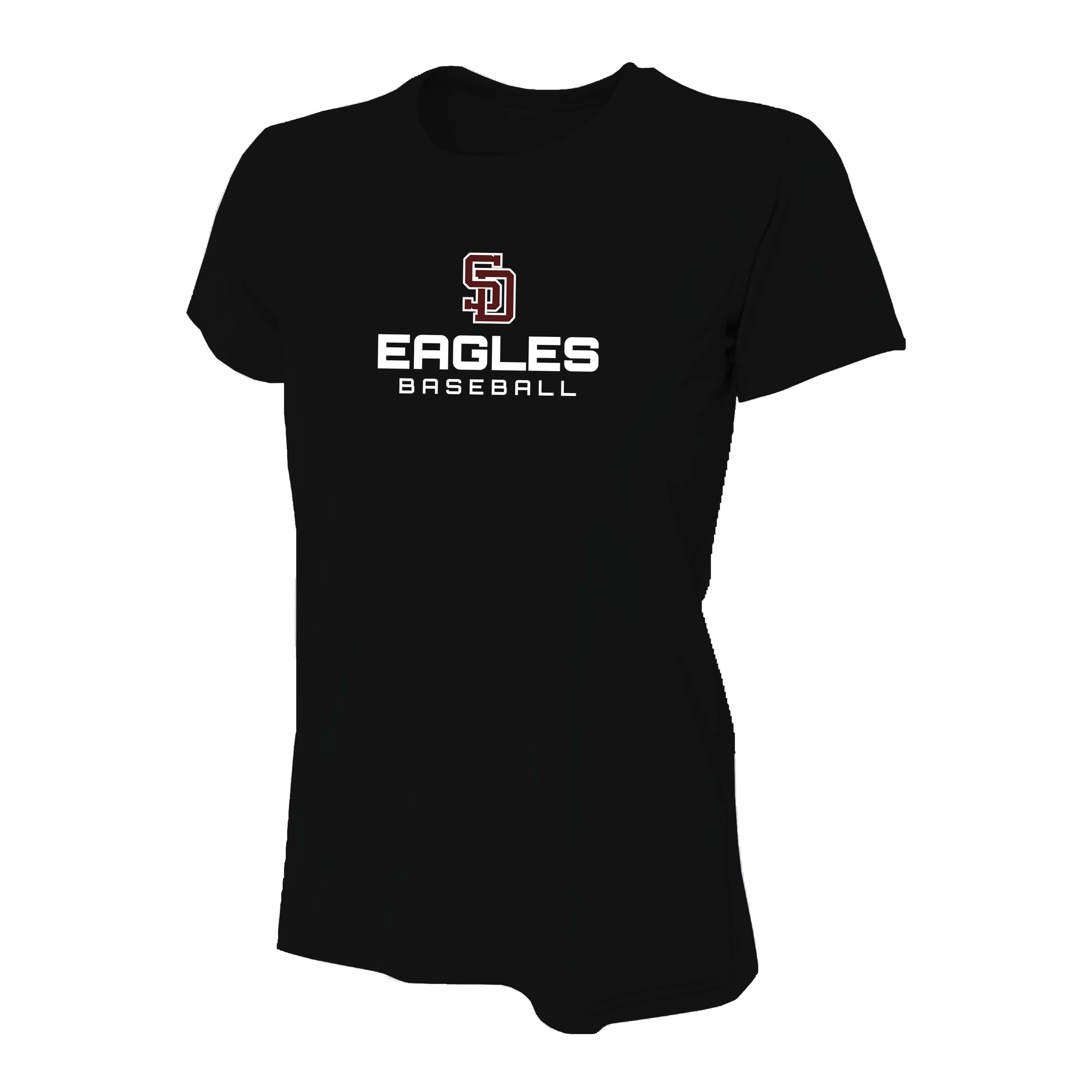 Stoneman Douglas Eagles Baseball Logo Women's Shirt V3