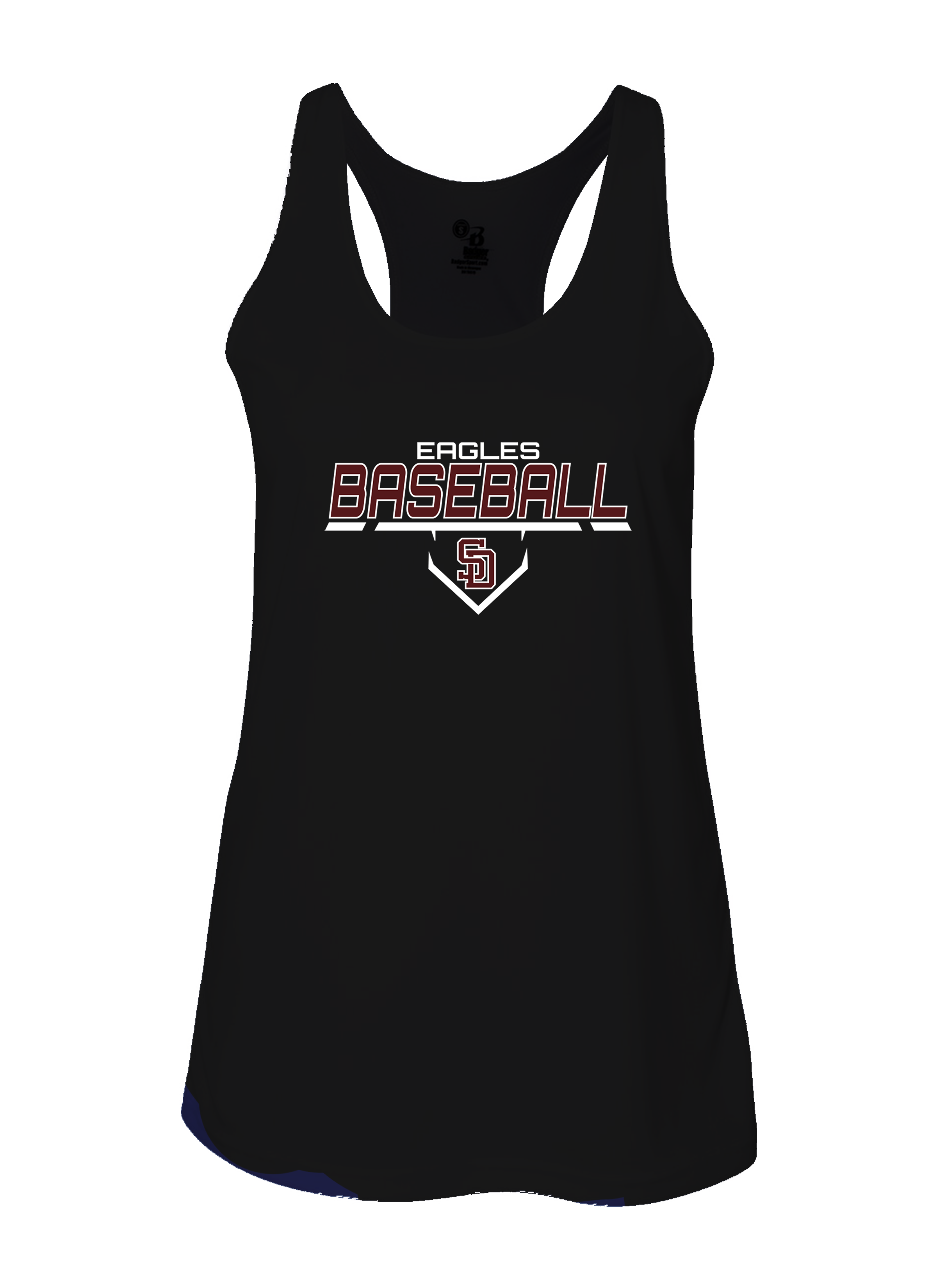 Stoneman Douglas Baseball Logo Women's Tank Top V2