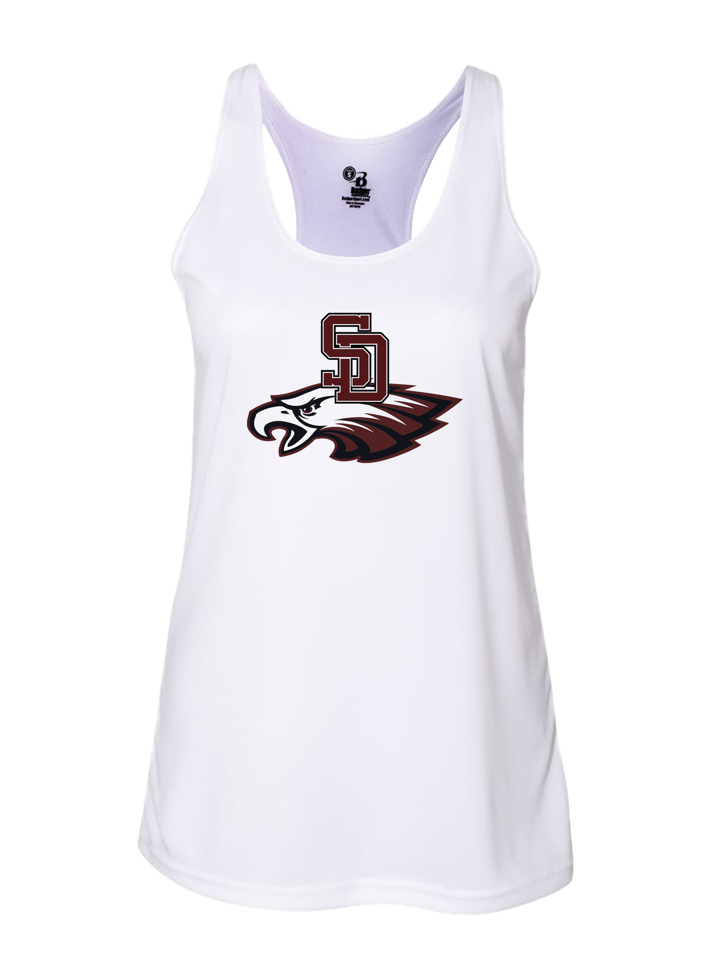 Stoneman Douglas Baseball Logo Women's Tank Top V1