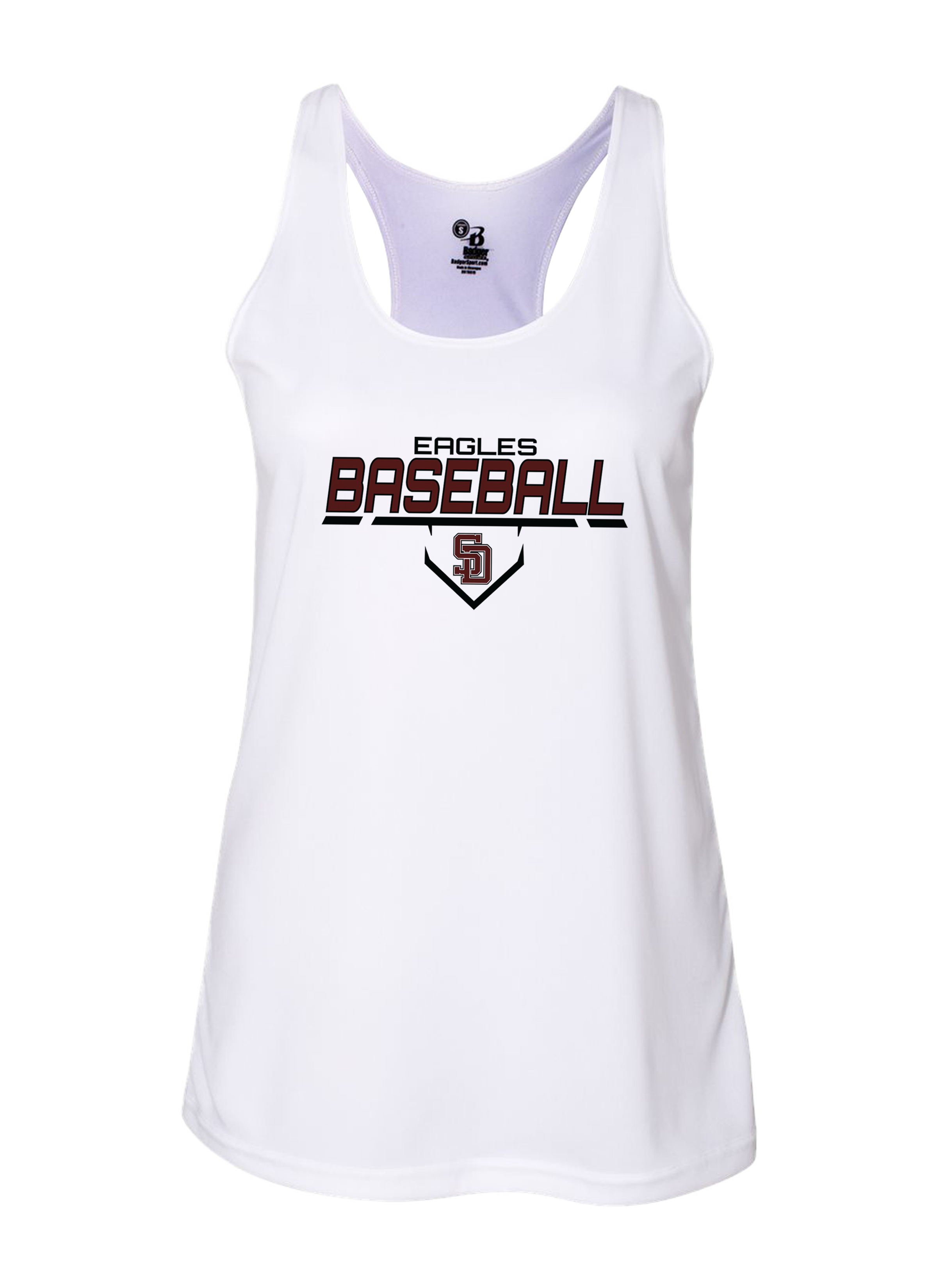Stoneman Douglas Baseball Logo Women's Tank Top V2