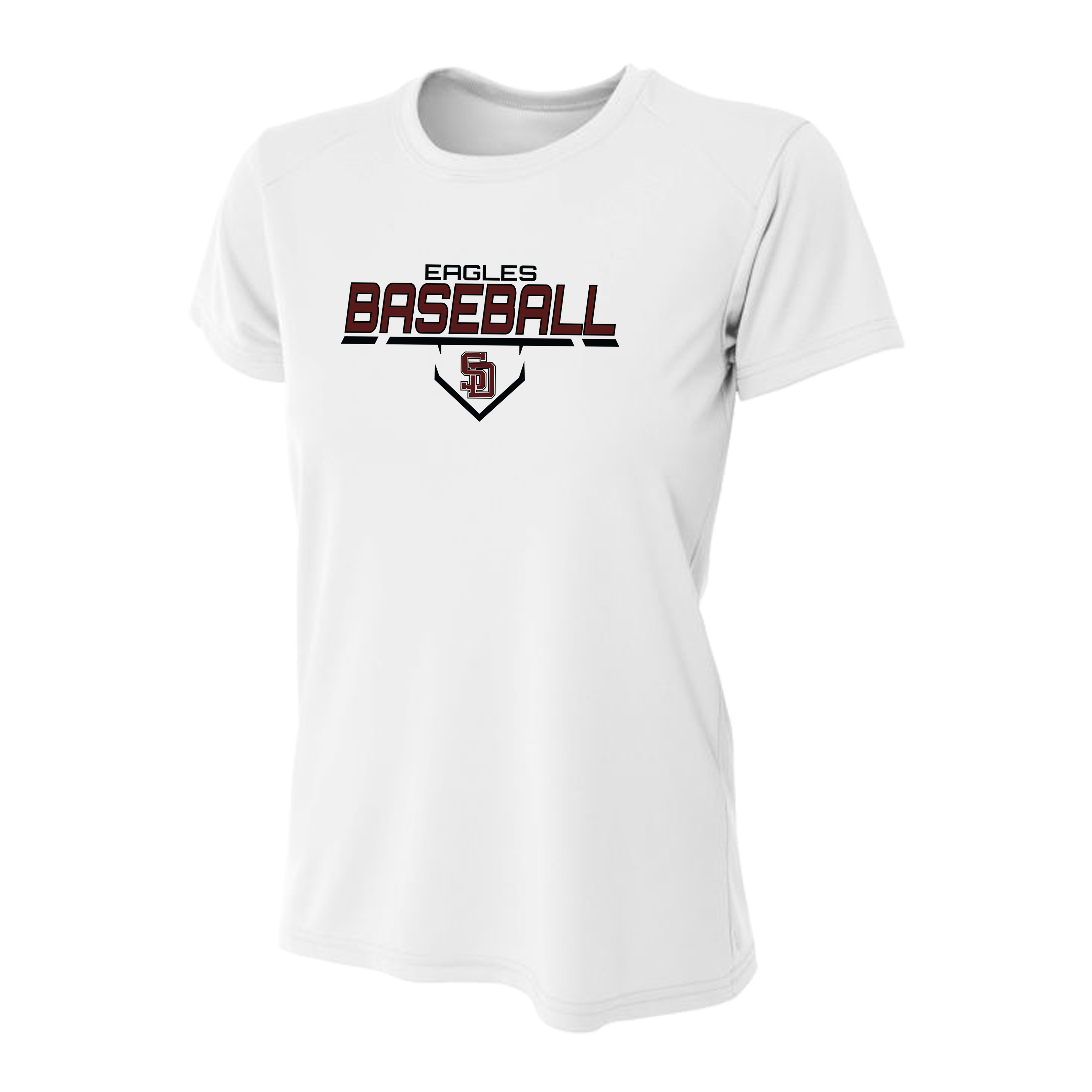 Stoneman Douglas Eagles Baseball Logo Women's Shirt V2