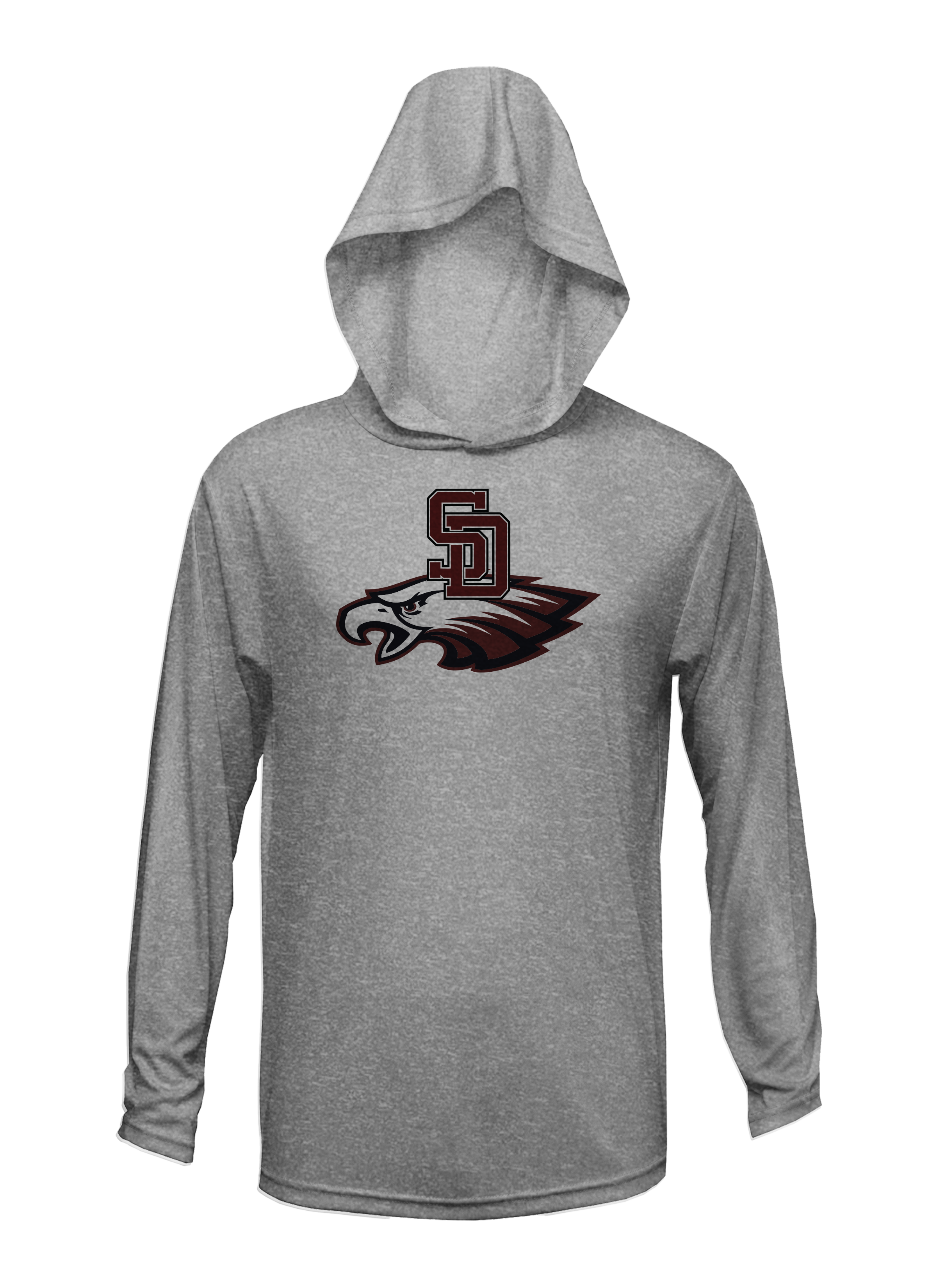 Stoneman Douglas Eagles Baseball Lightweight Hoodie V1