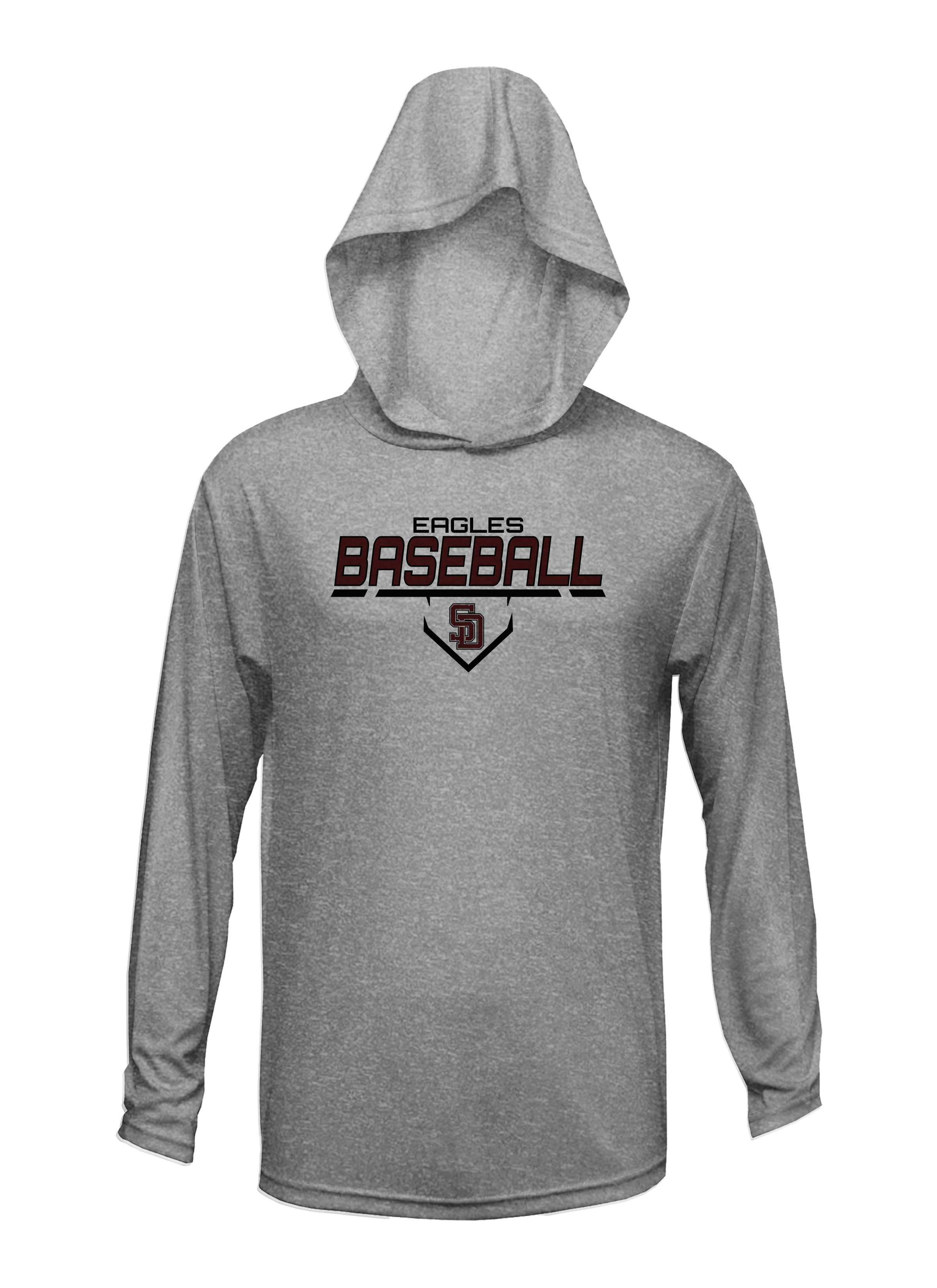 Stoneman Douglas Eagles Baseball Lightweight Hoodie V2