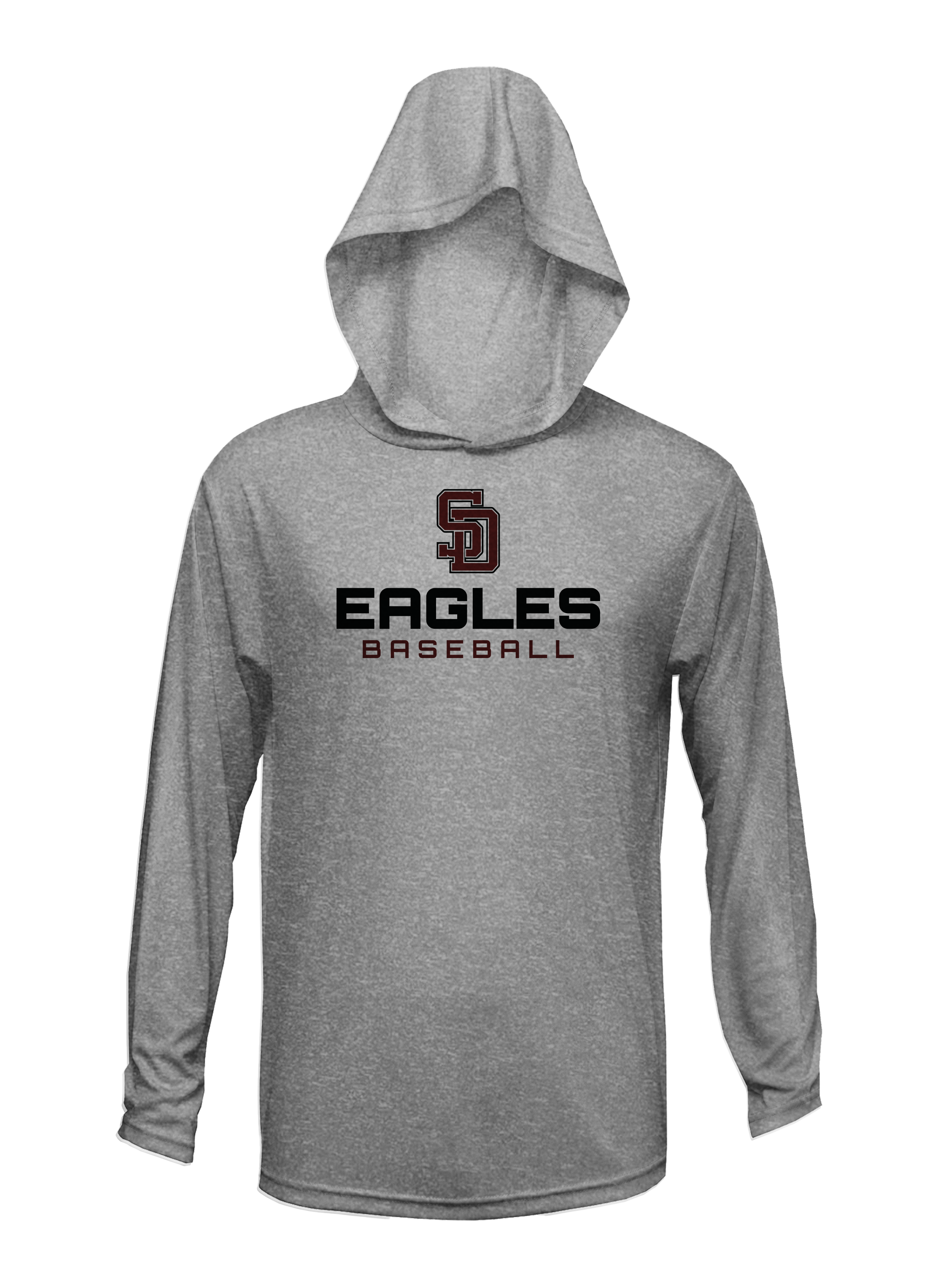 Stoneman Douglas Eagles Baseball Lightweight Hoodie V3