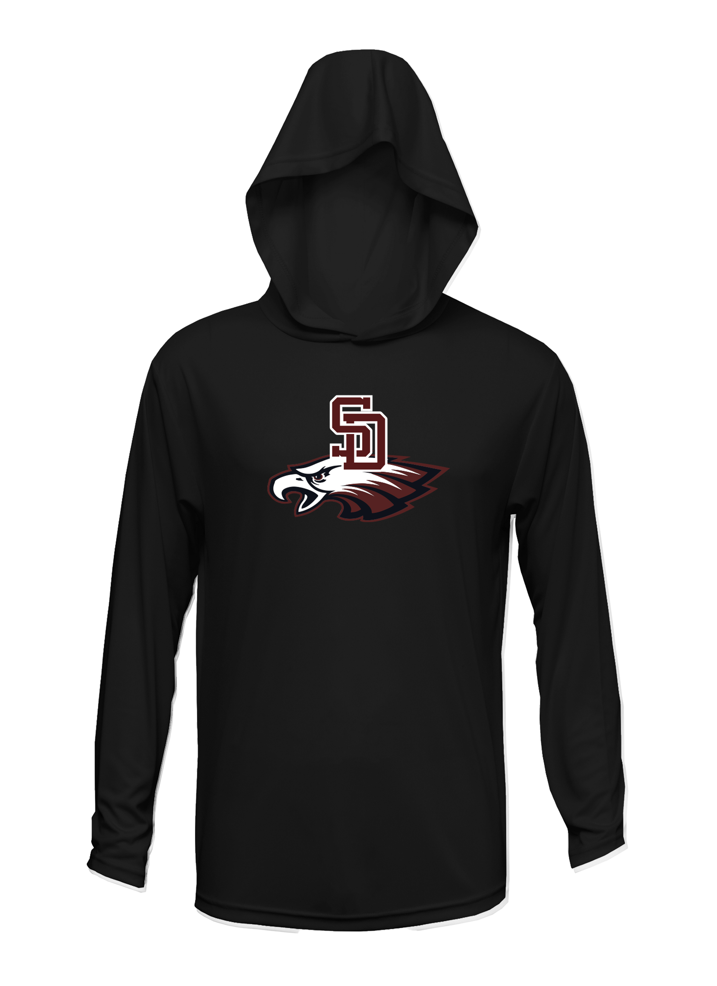 Stoneman Douglas Eagles Baseball Lightweight Hoodie V1
