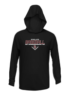 Stoneman Douglas Eagles Baseball Lightweight Hoodie V2