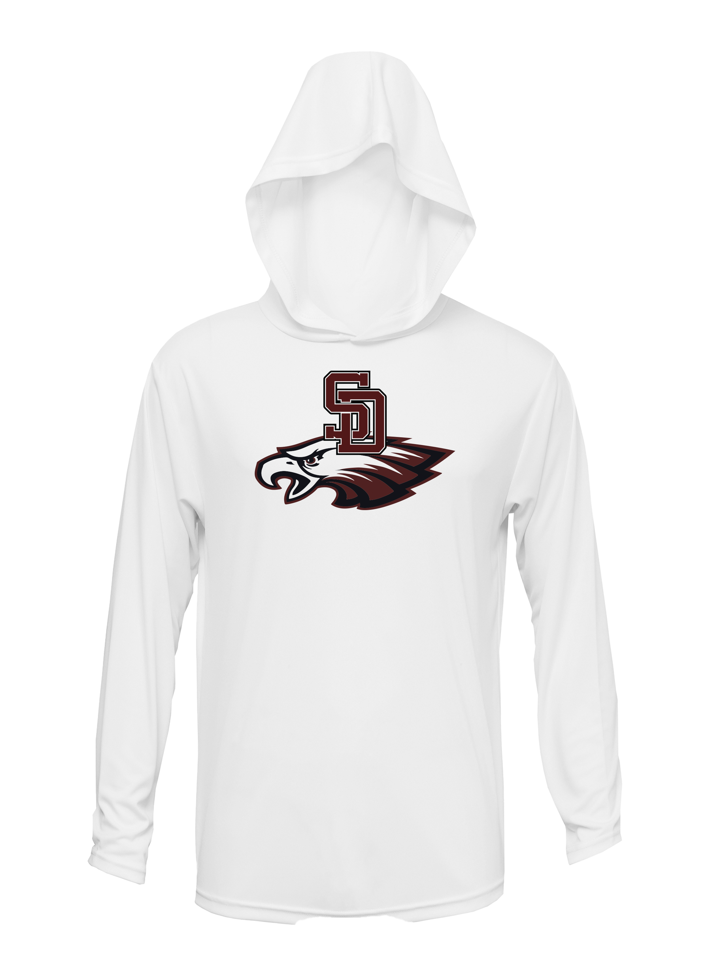Stoneman Douglas Eagles Baseball Lightweight Hoodie V1