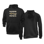 Wanaque Warriors Football Navy Hoodie DTF