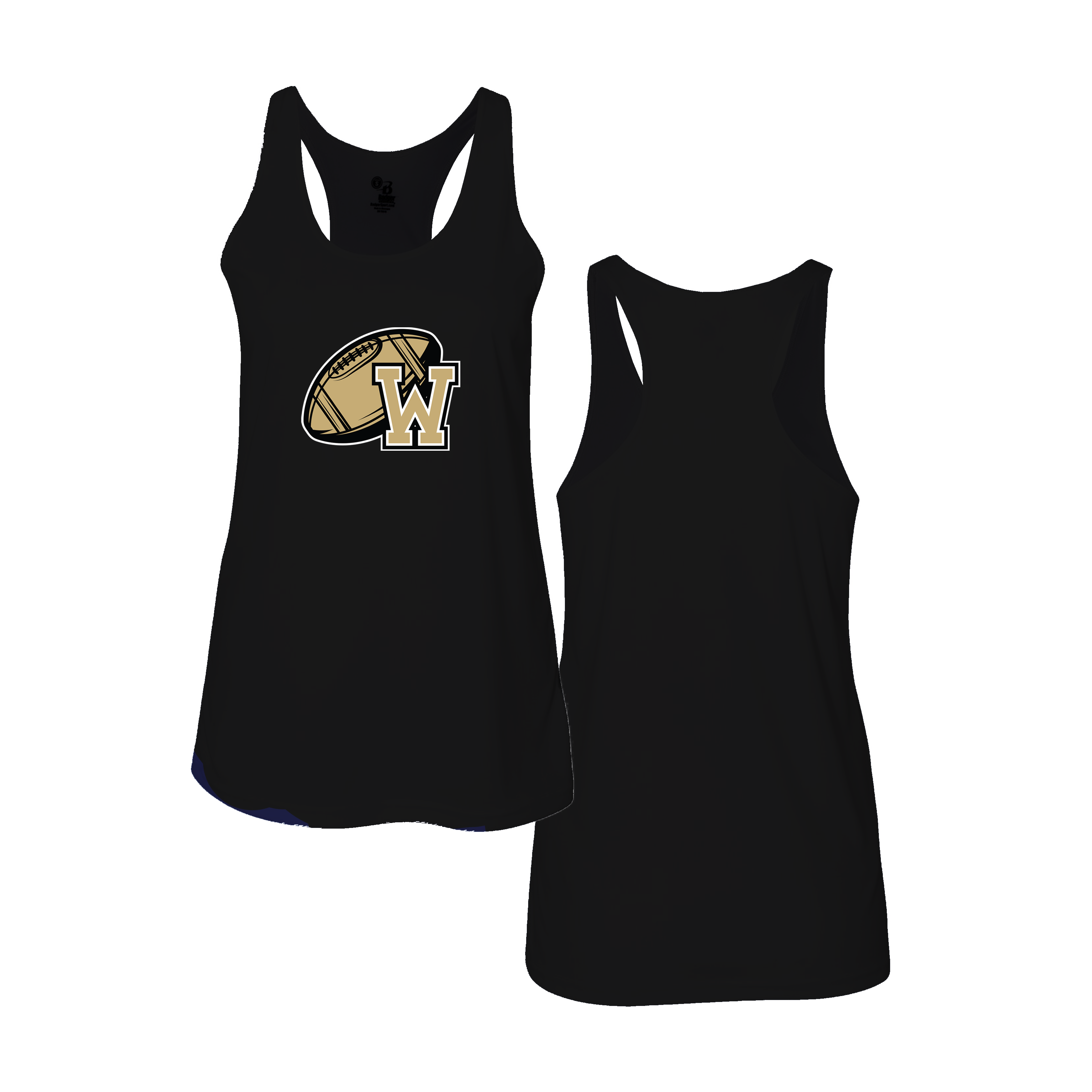 Wanaque Warriors Football Women's Tank Top DTF