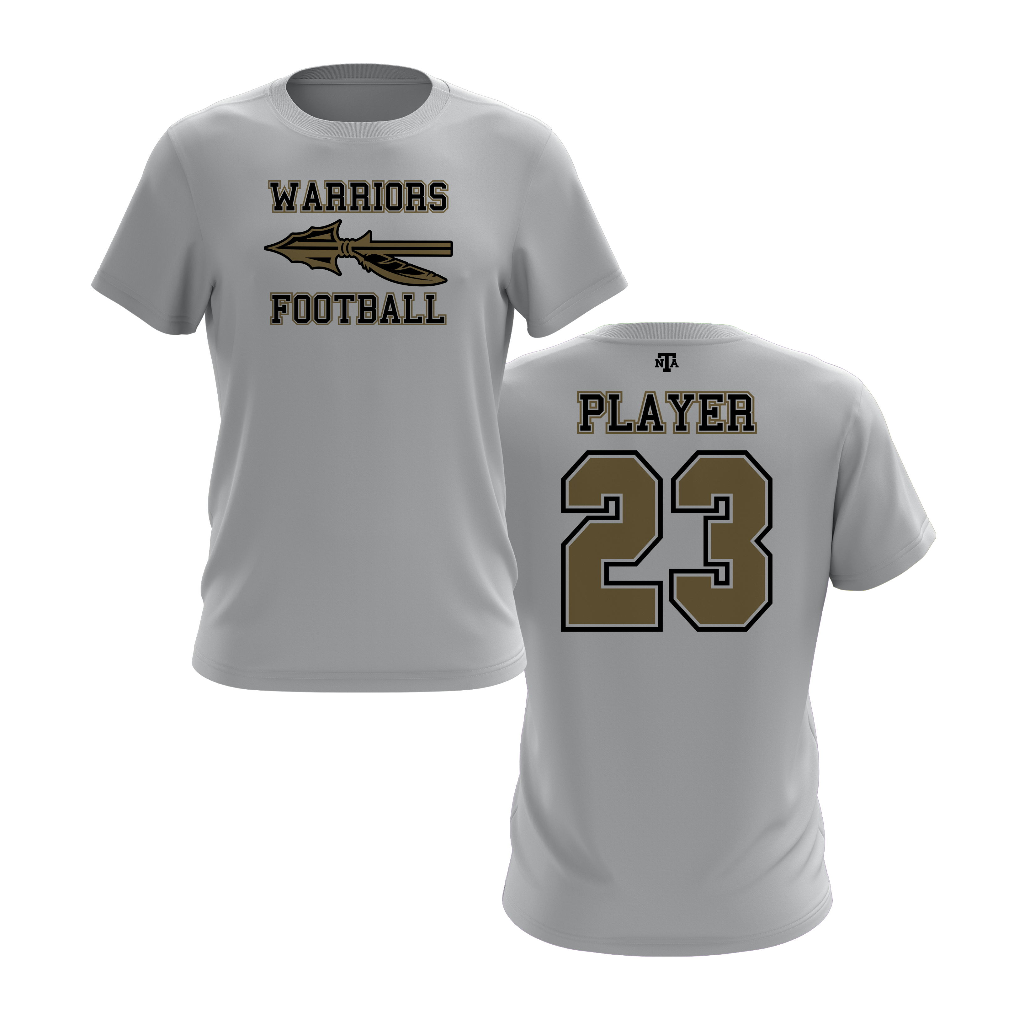 Wanaque Warriors Football Short Sleeve V3
