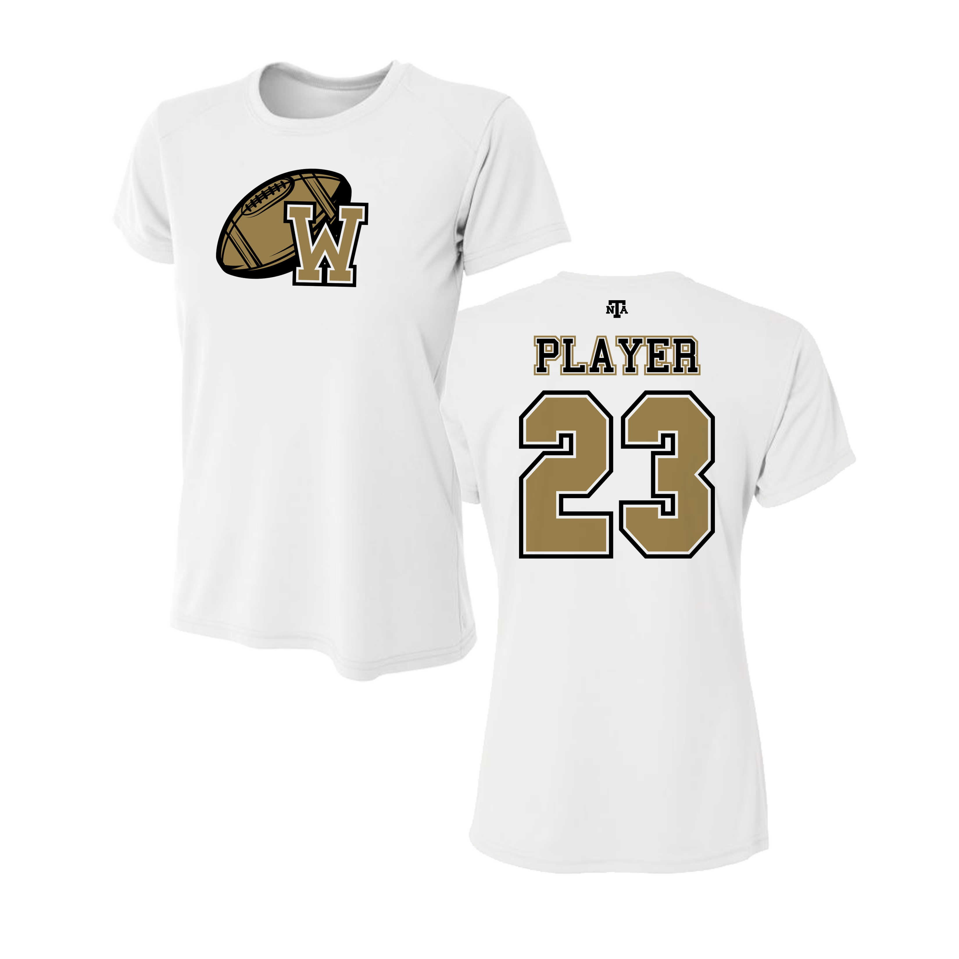 Wanaque Warriors Football Women's Shirt V2