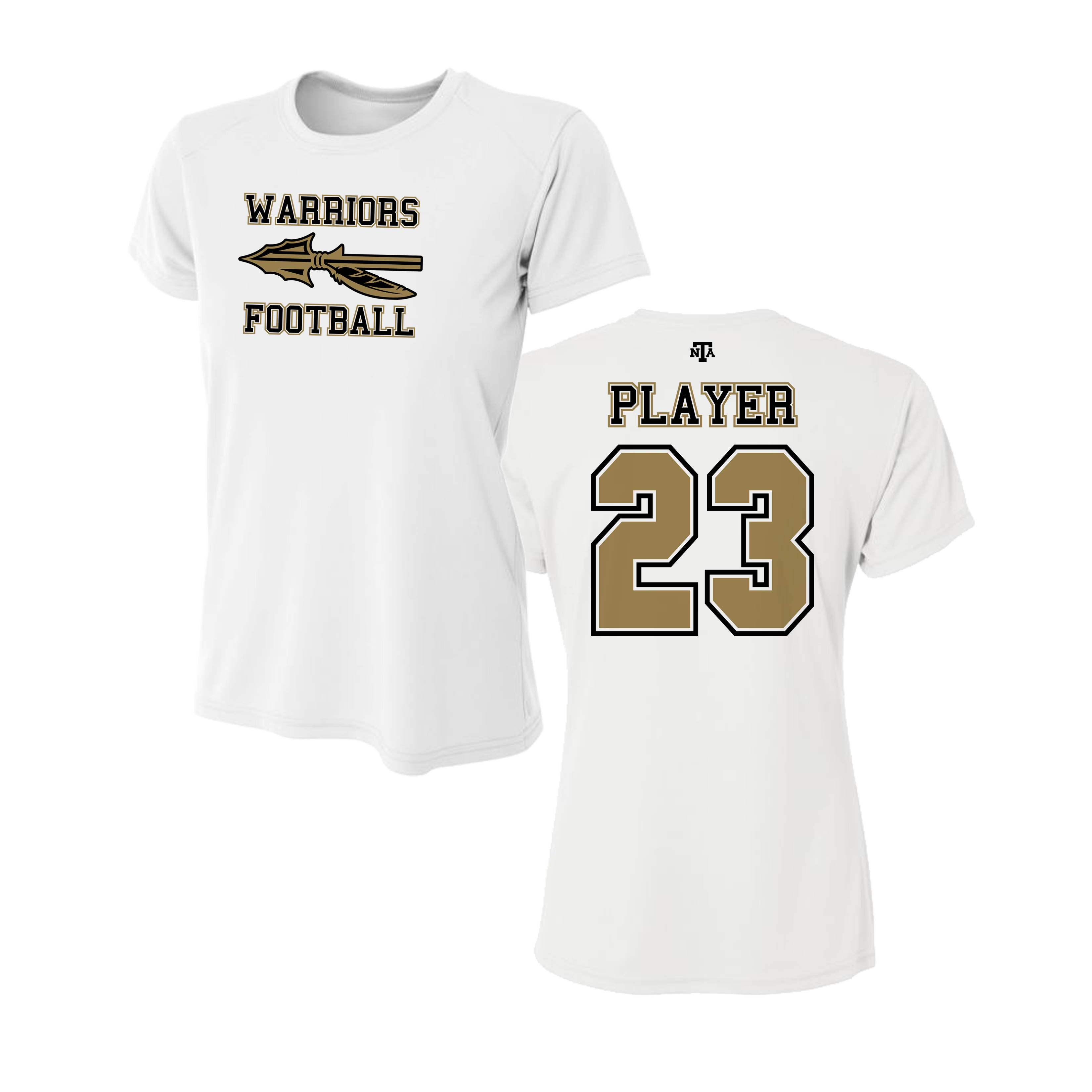 Wanaque Warriors Football Women's Shirt V3