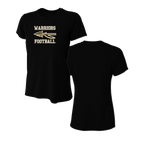 Wanaque Warriors Football Women's Short Sleeve Shirt DTF