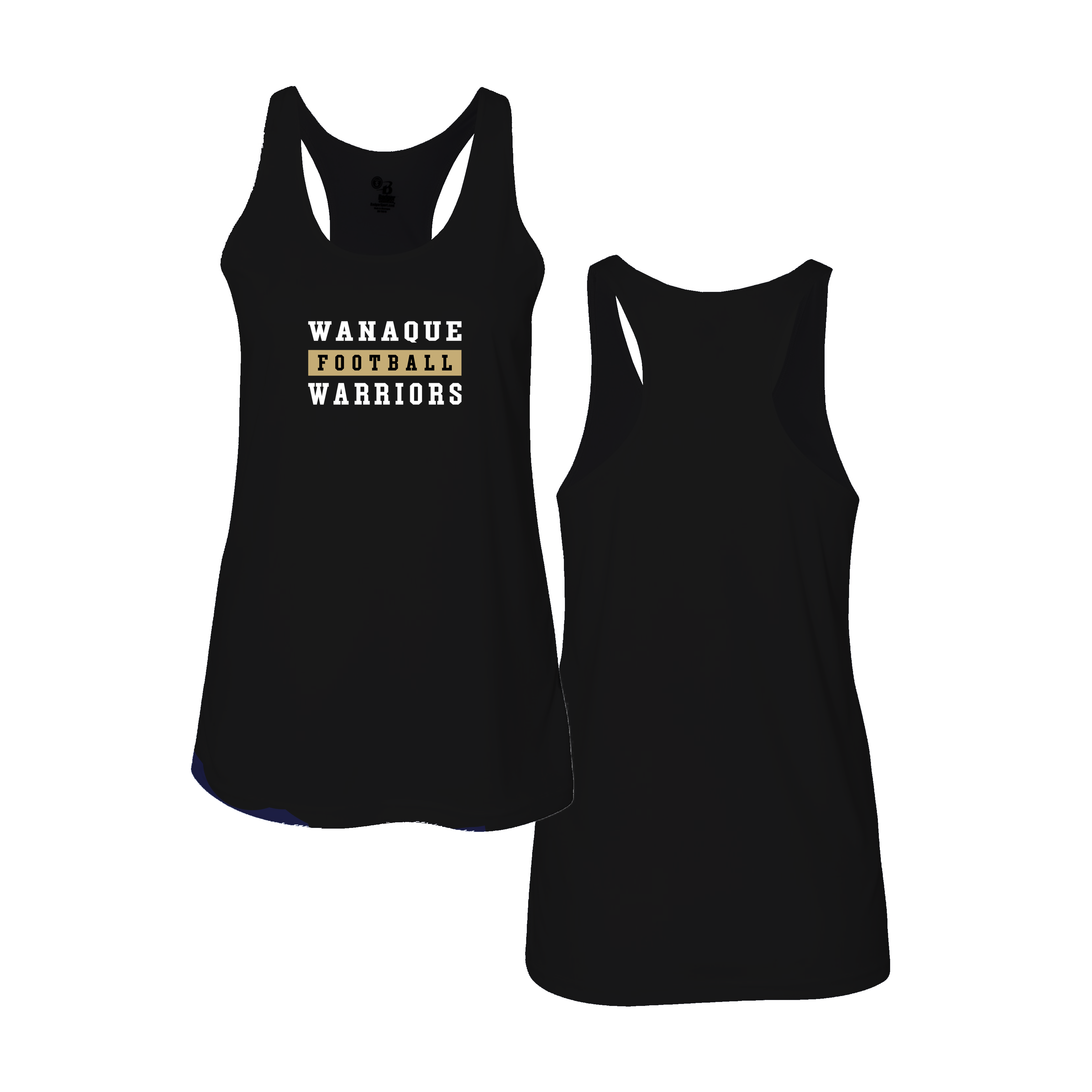 Wanaque Warriors Football Women's Tank Top DTF