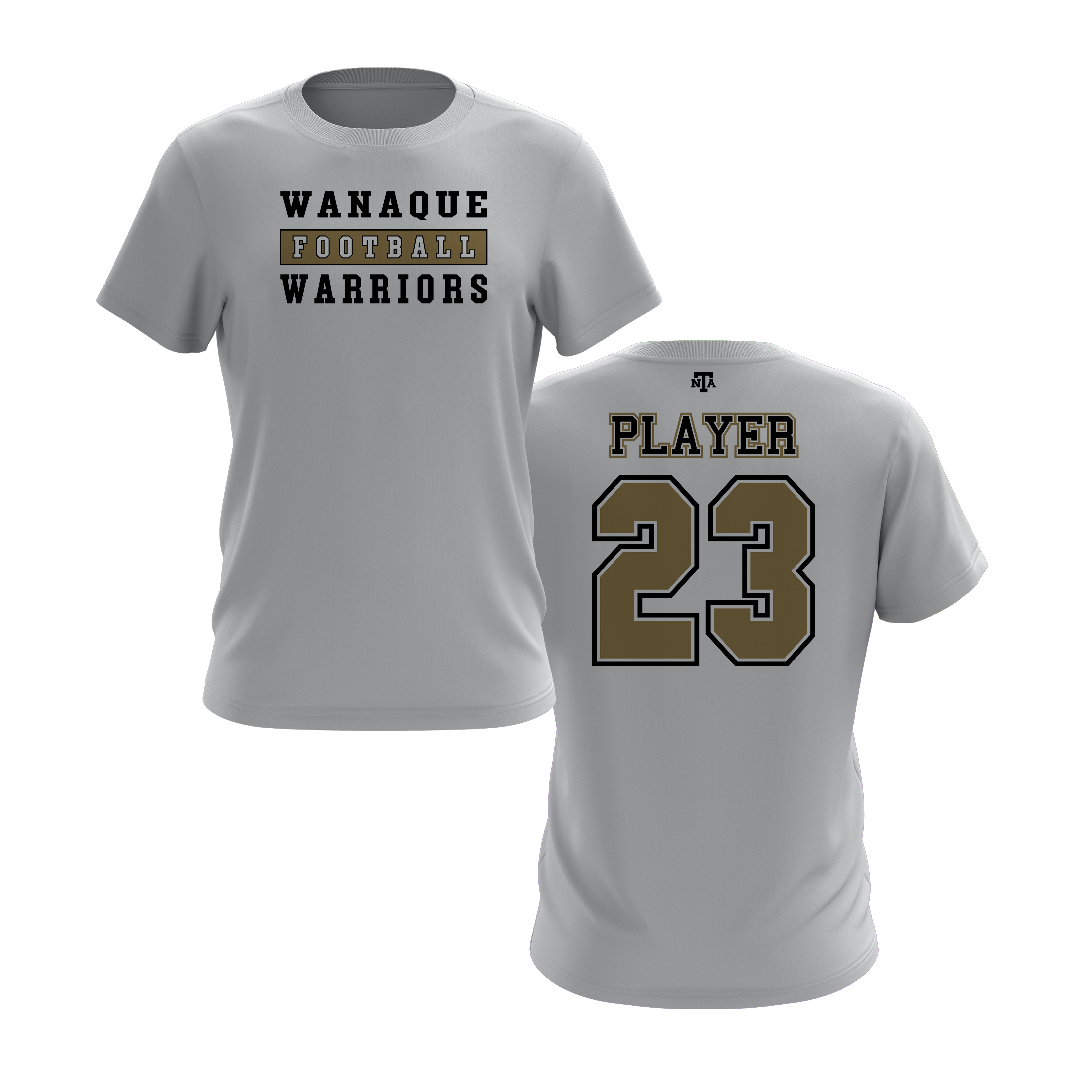 Wanaque Warriors Football Short Sleeve V1