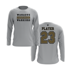 Wanaque Warriors Football Long Sleeve Shirt V1