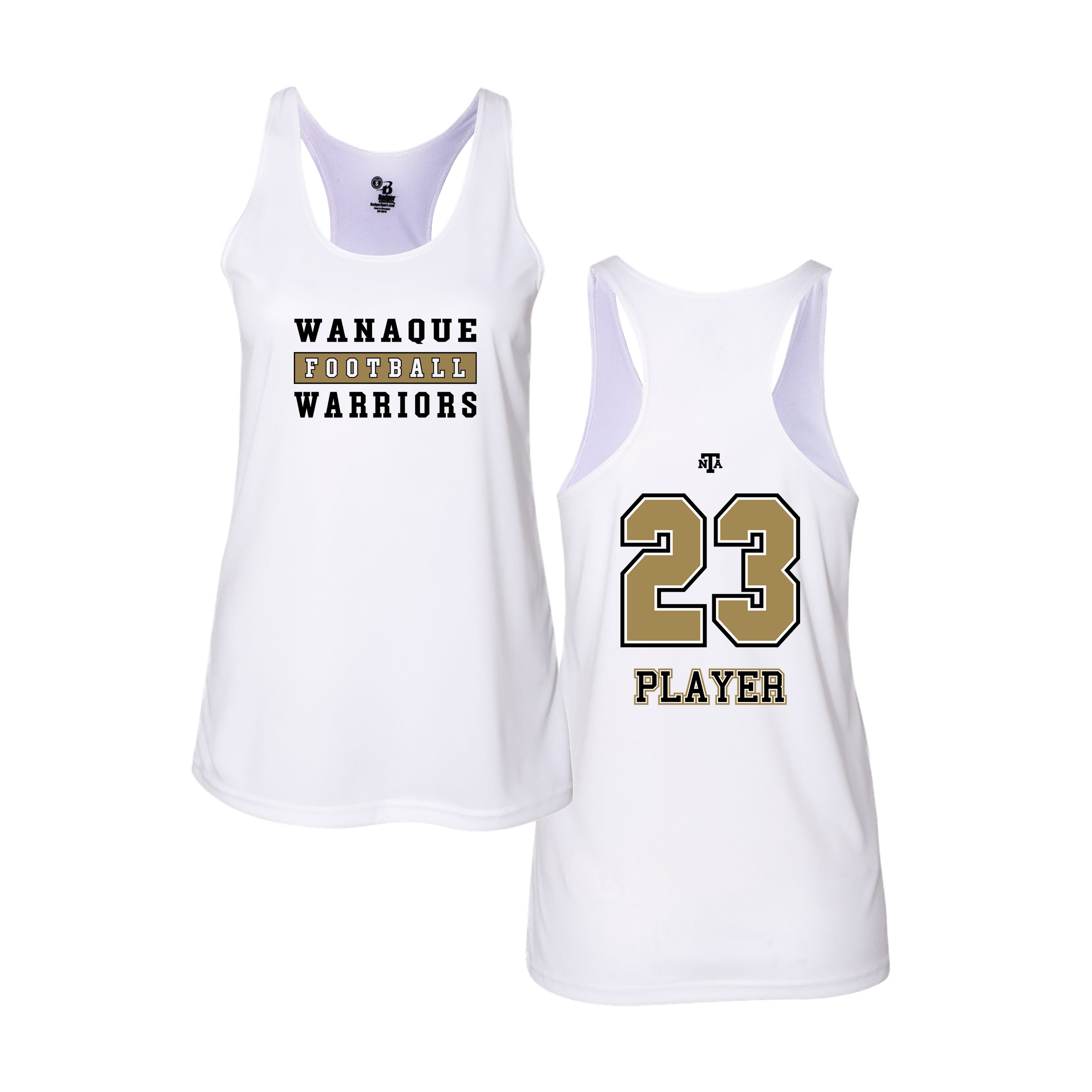 Wanaque Warriors Football Women's Tank Top V1