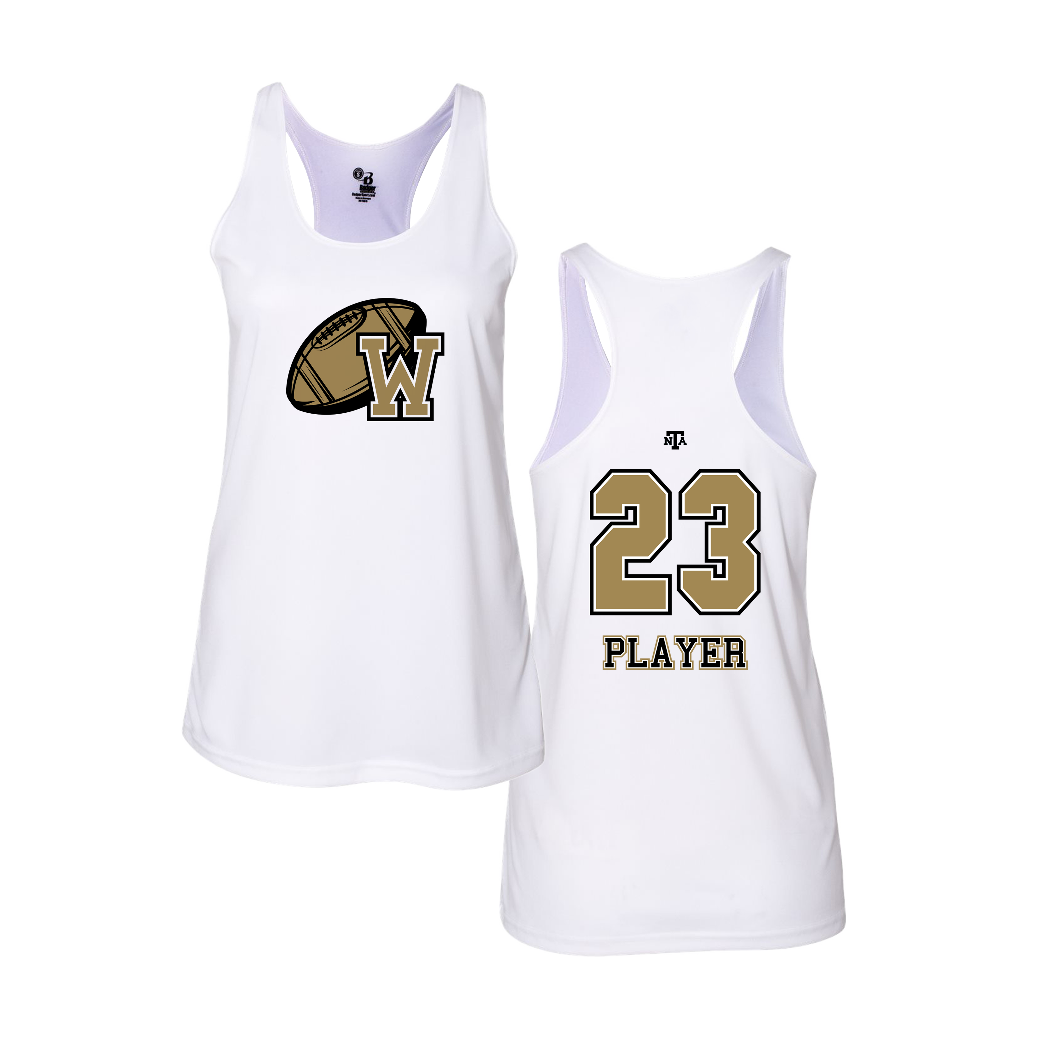 Wanaque Warriors Football Women's Tank Top V2