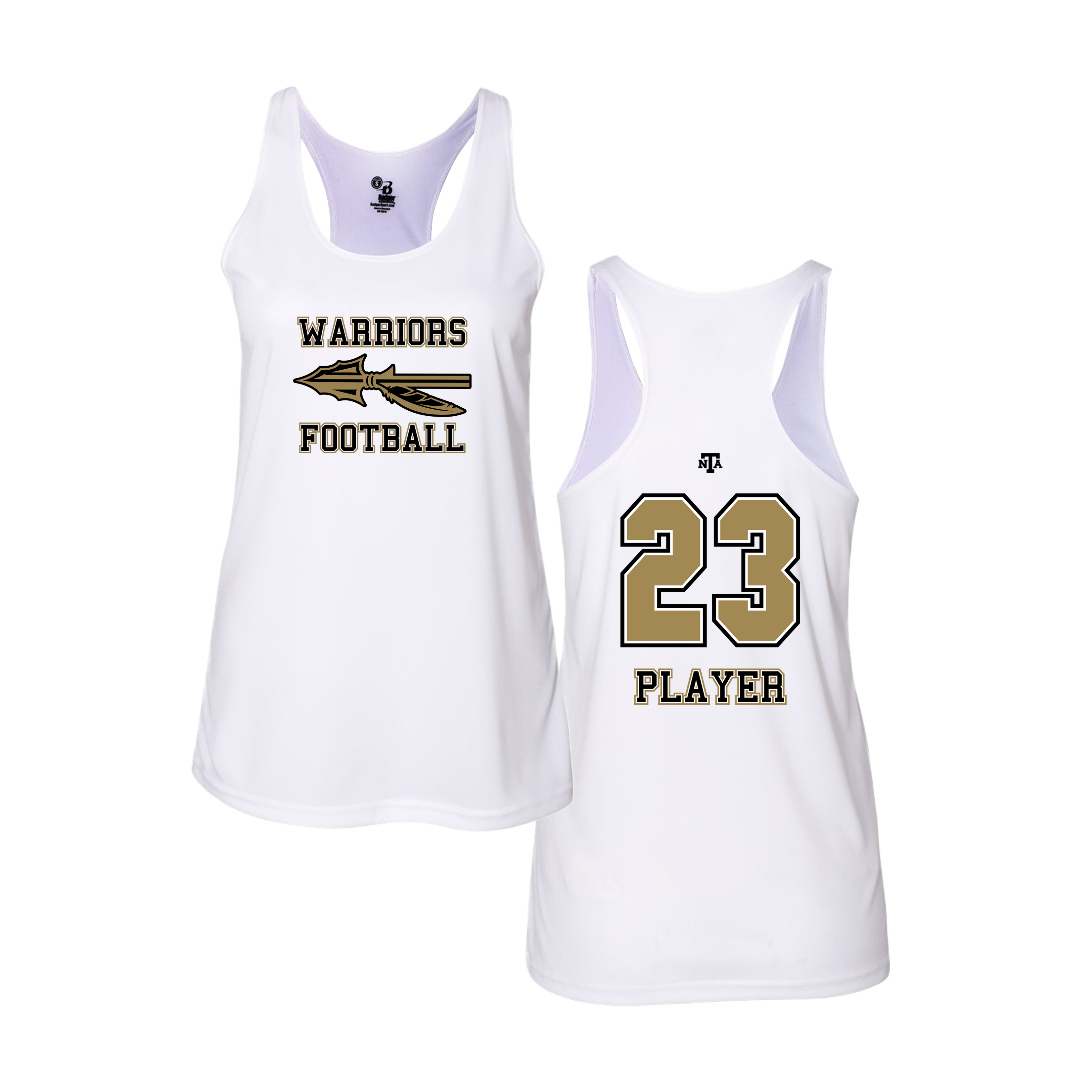Wanaque Warriors Football Women's Tank Top V3