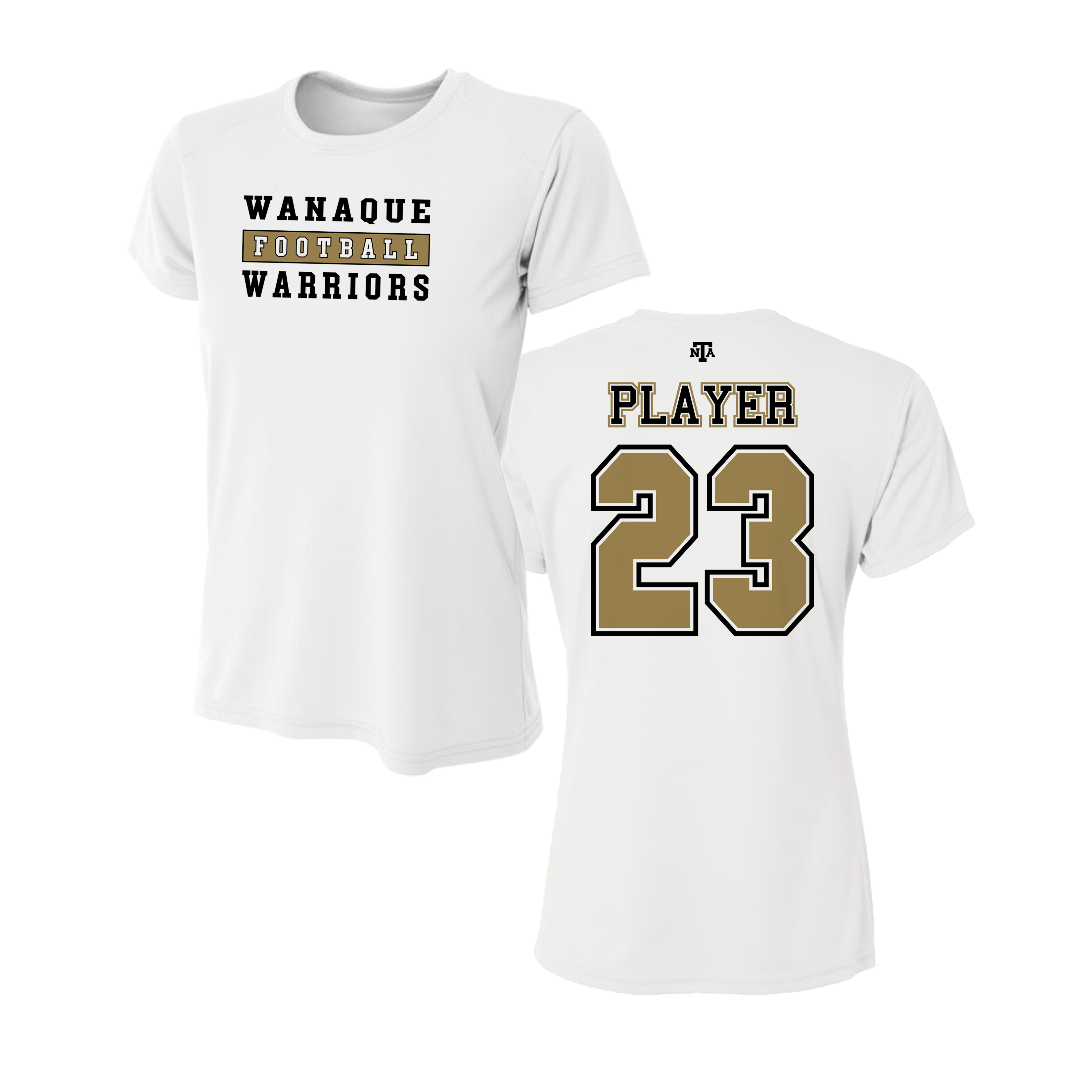 Wanaque Warriors Football Women's Shirt V1